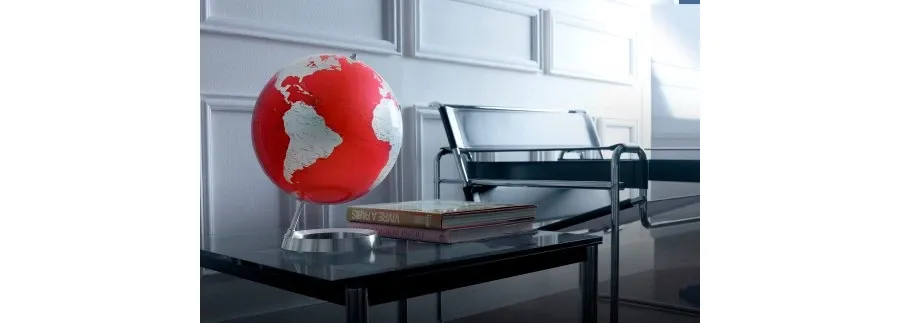 picture 2 Atmosphere 30 cm Full Circle Vision red Globe