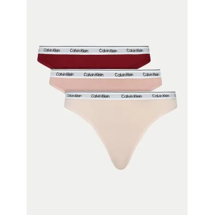 Zdjęcie Calvin Klein Underwear Komplet 3 par stringów 000QD5209E Kolorowy