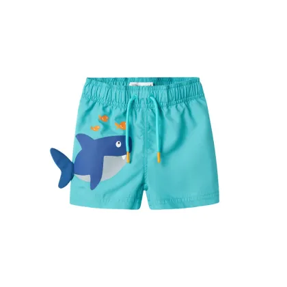 Zdjęcie NAME IT Szorty kąpielowe Zakan 13239804 Niebieski Regular Fit