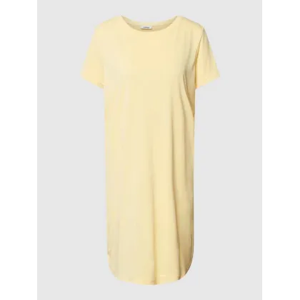 Zdjęcie Sukienka T-shirtowa z niewykończonymi brzegami model ‘LARAH’