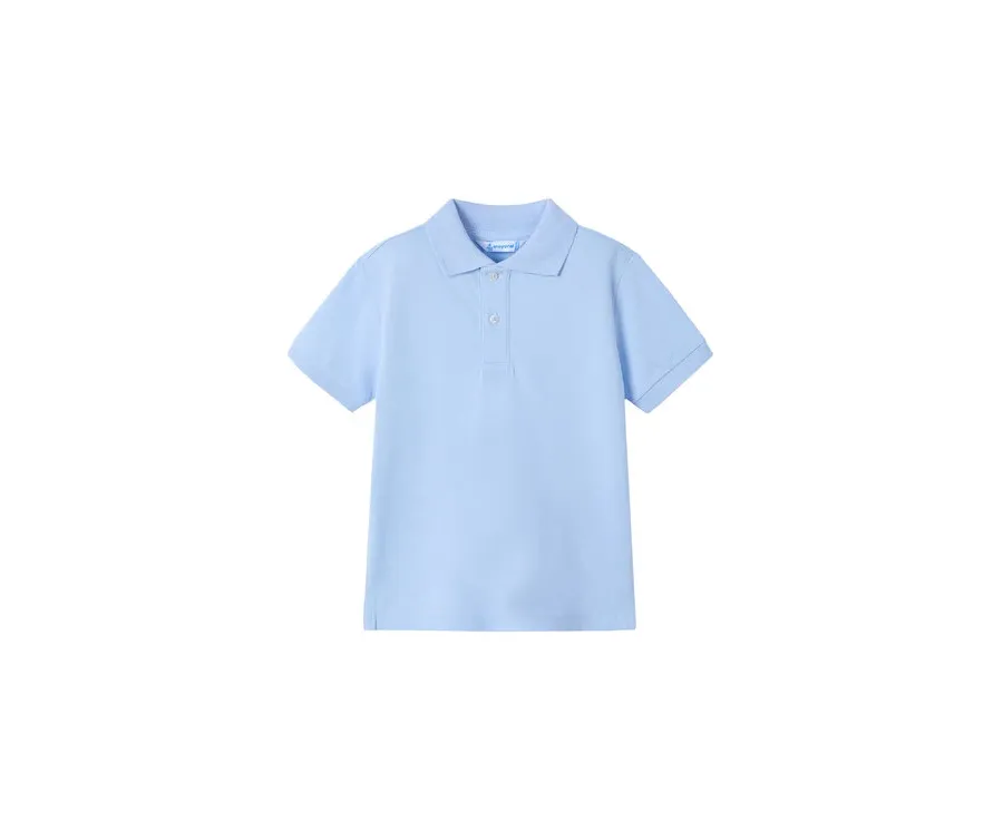 obrazek 1 Mayoral Polo 150 Błękitny Regular Fit