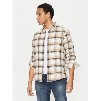 Zdjęcie Tommy Jeans Koszula Check Flannel DM0DM20670 Beżowy Regular Fit
