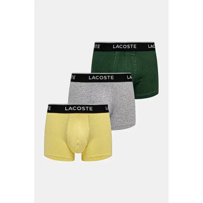 Zdjęcie Lacoste bokserki 3-pack męskie kolor multicolor 5H1300