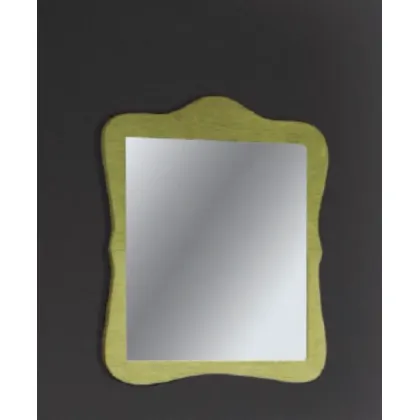 Zdjęcie Kształtowane lustro tapicerowane z litej topoli - Fratelli Mirandola