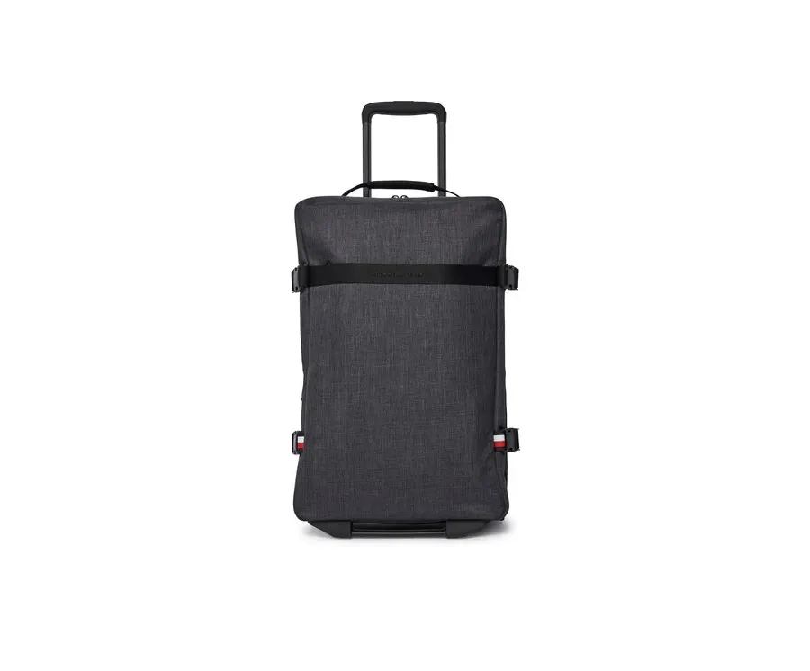 obrazek 1 Tommy Hilfiger Walizka kabinowa Th Nylon Travel Soft AM0AM13554 Szary
