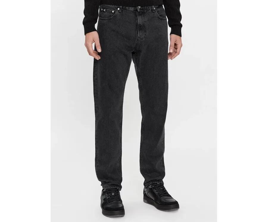 obrazek 1 Calvin Klein Jeans Jeansy Dad J30J324297 Czarny Straight Fit