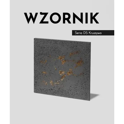 Zdjęcie Wzornik DS - (antracyt złote kruszywo, duża porowatość) - beton architektoniczny