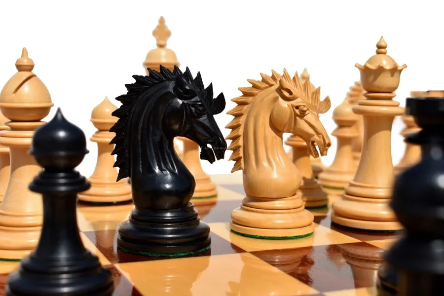 obrazek 7 Niezwykły zestaw pionków z serii Millennium Staunton do gry w szachy - The Chess Empire