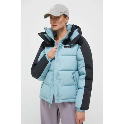 Zdjęcie Columbia kurtka damska kolor niebieski zimowa