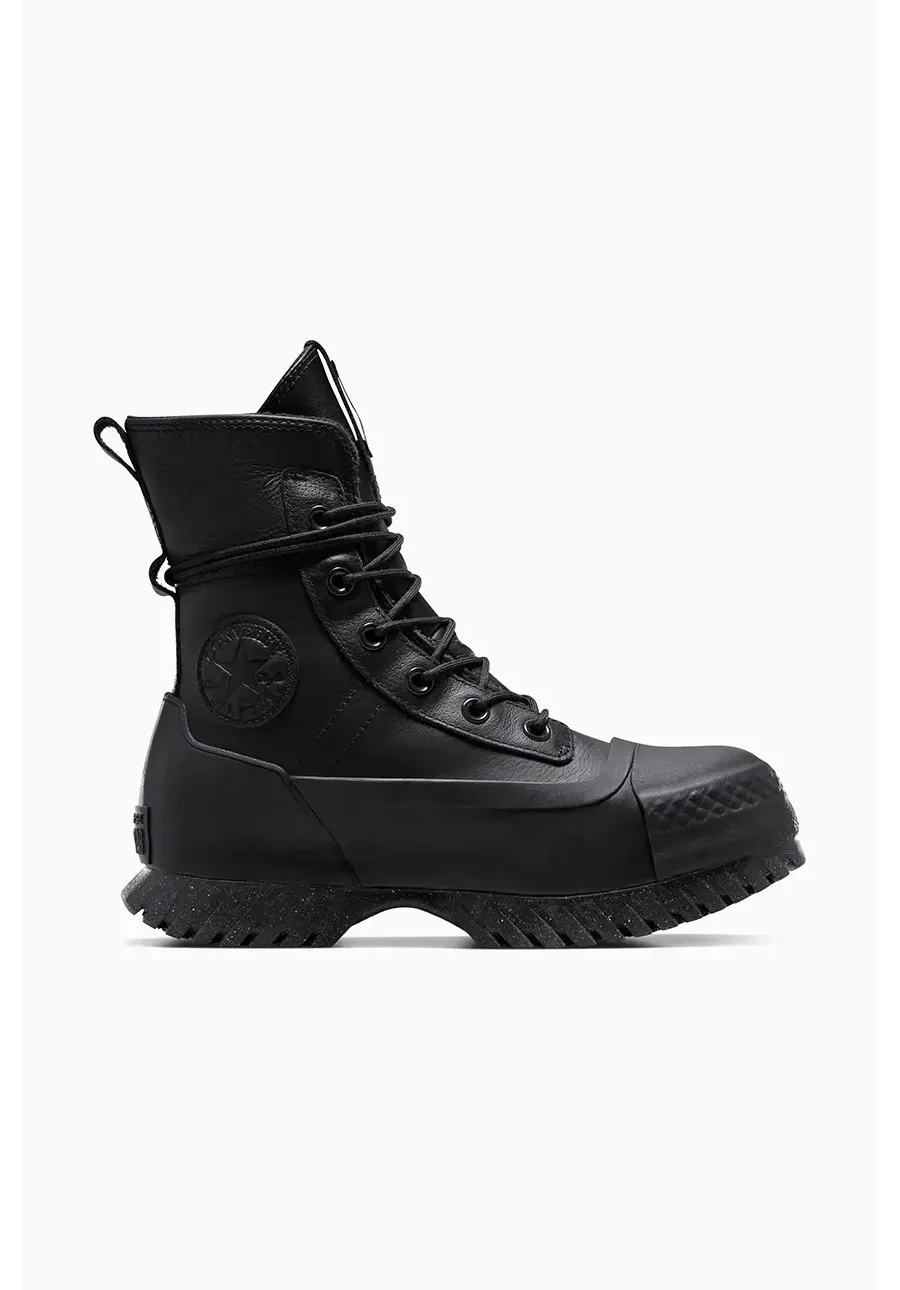 obrazek 1 Converse sneakersy skórzane Chuck Taylor All Star Lugged 2.0 CC XHi kolor czarny A11162C