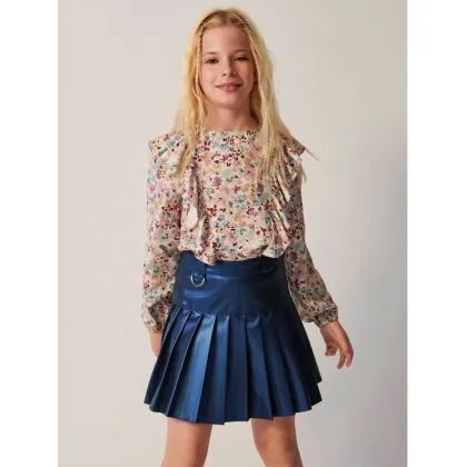 Zdjęcie Mayoral Spódnica skórzana 7.952 Granatowy Regular Fit