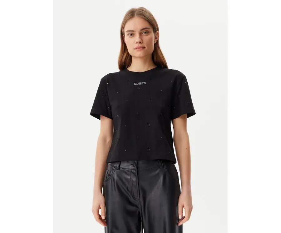 obrazek 1 Guess T-Shirt V5GI00 I3Z14 Czarny Regular Fit