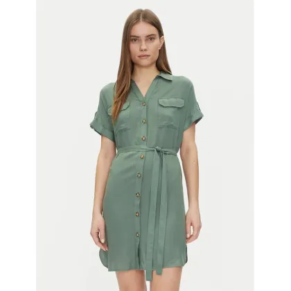 Zdjęcie Vero Moda Sukienka koszulowa Bumpy 10325828 Zielony Loose Fit