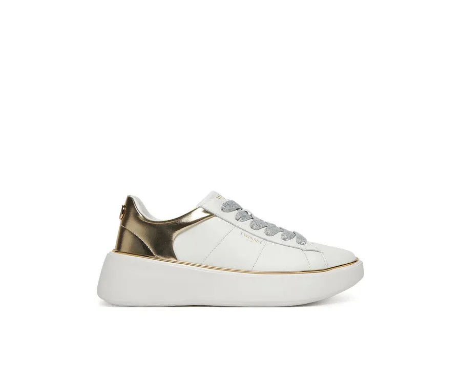 obrazek 1 TWINSET Sneakersy 251TCP042 Biały
