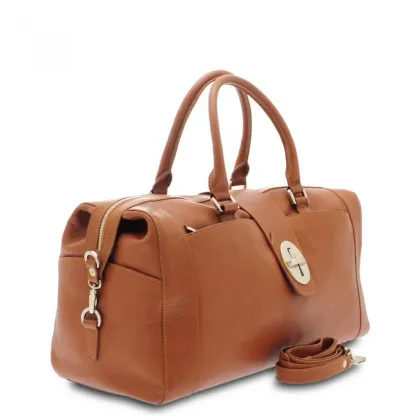 Zdjęcie Włoska torba podróżna ze skóry - Giudi
