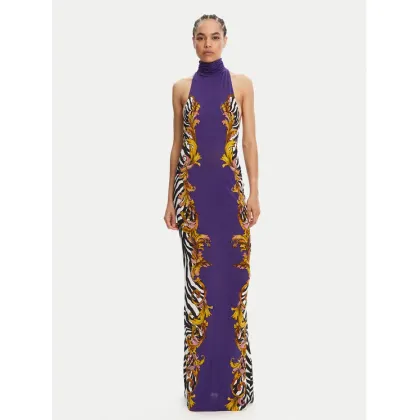 Zdjęcie Versace Jeans Couture Sukienka wieczorowa 78HAO9P5 Fioletowy Slim Fit