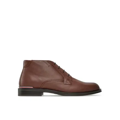 Zdjęcie Tommy Hilfiger Trzewiki Core Rwb Hilfiger Lth L Boot FM0FM04804 Brązowy