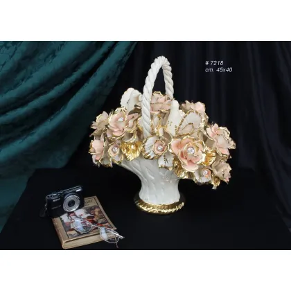 Picture Living room decoration - ceramic basket