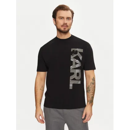 Zdjęcie KARL LAGERFELD T-Shirt 755198 551221 Czarny Regular Fit