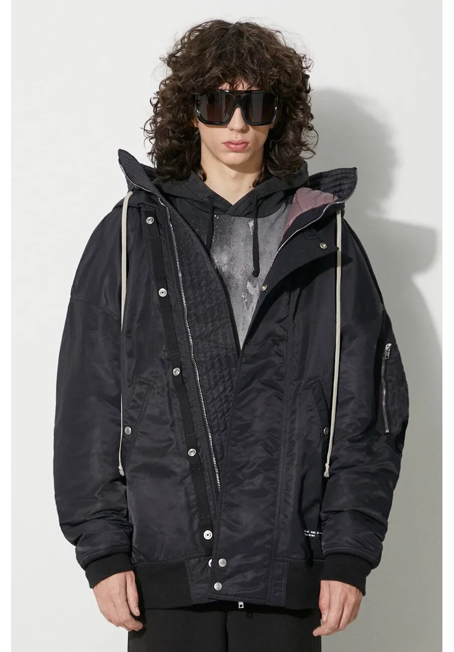 obrazek 1 Rick Owens kurtka męska kolor czarny zimowa