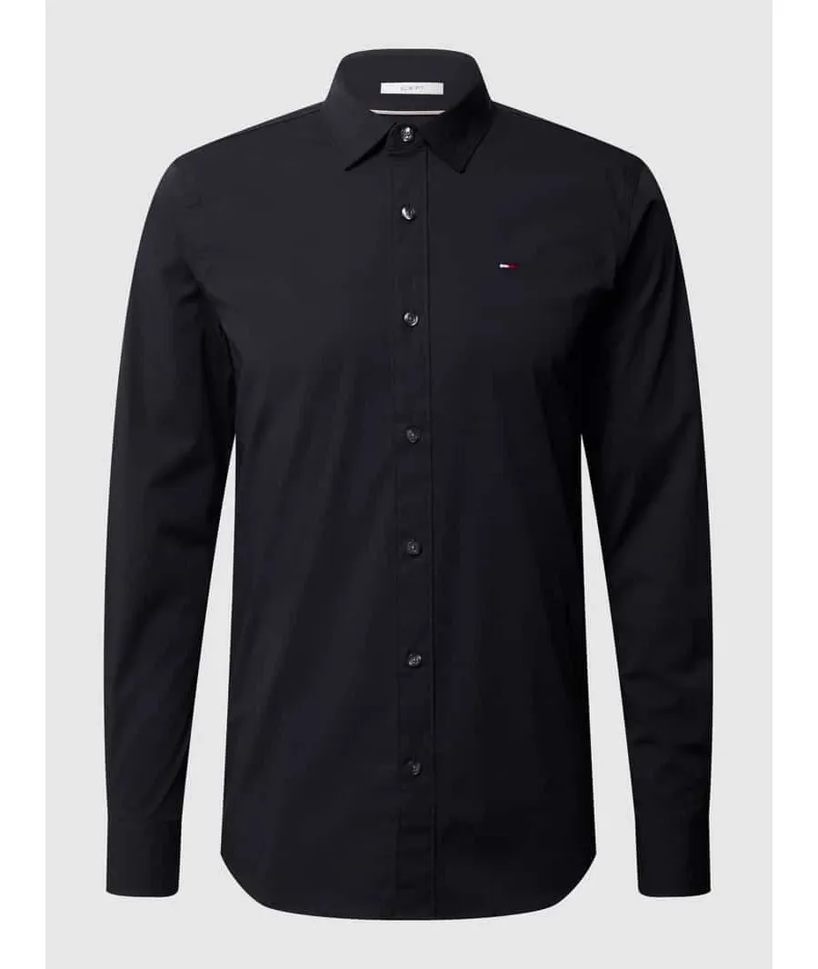 obrazek 1 Tommy Jeans Koszula DM0DM04405 Czarny Slim Fit