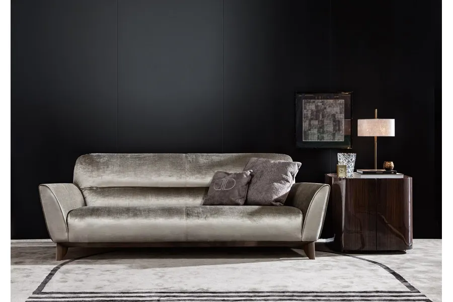 obrazek 2 Szara ekskluzywna sofa do apartamentu - Daytona