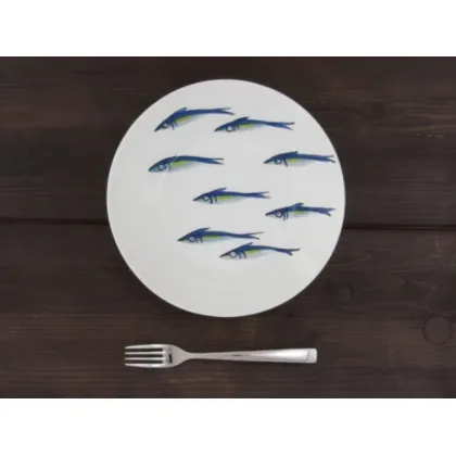 Zdjęcie Mała ceramiczna ręcznie malowana miska na makaron lub zupy - Le Ceramiche