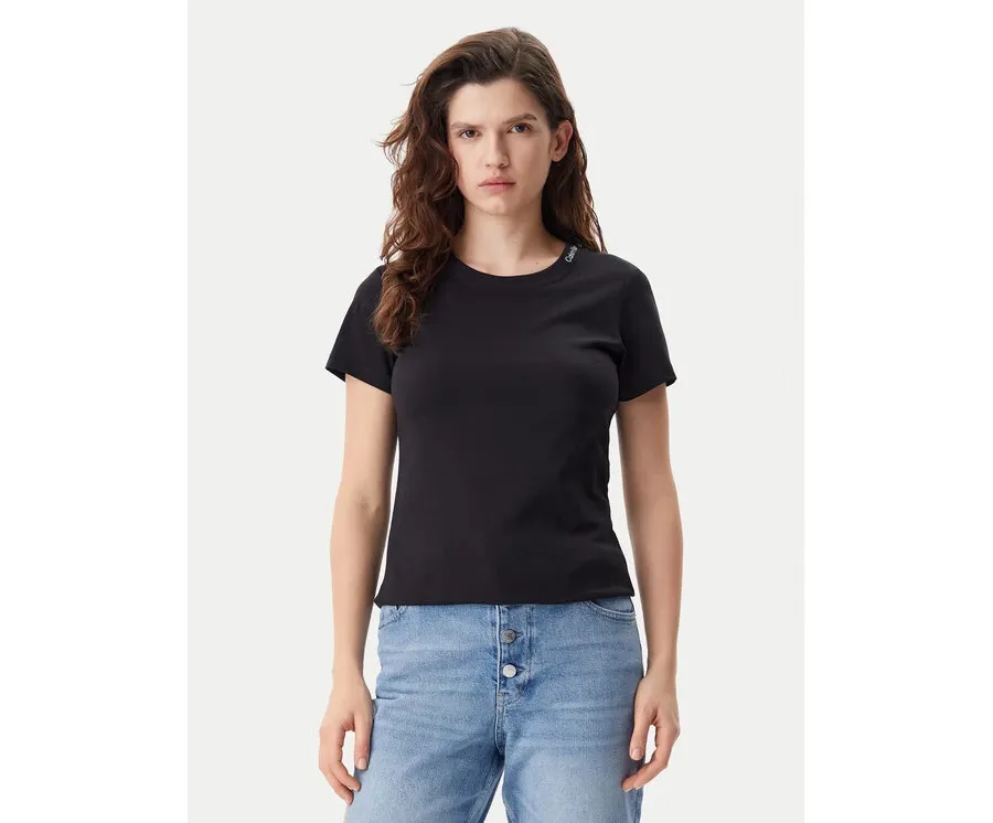 obrazek 1 Calvin Klein Jeans T-Shirt Logo J20J225540 Czarny Regular Fit