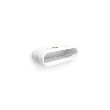 Picture A unique white shelf for a children's room
