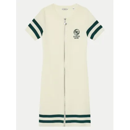 Zdjęcie Guess Sukienka dzianinowa J5RK49 ZZ04U Écru Regular Fit