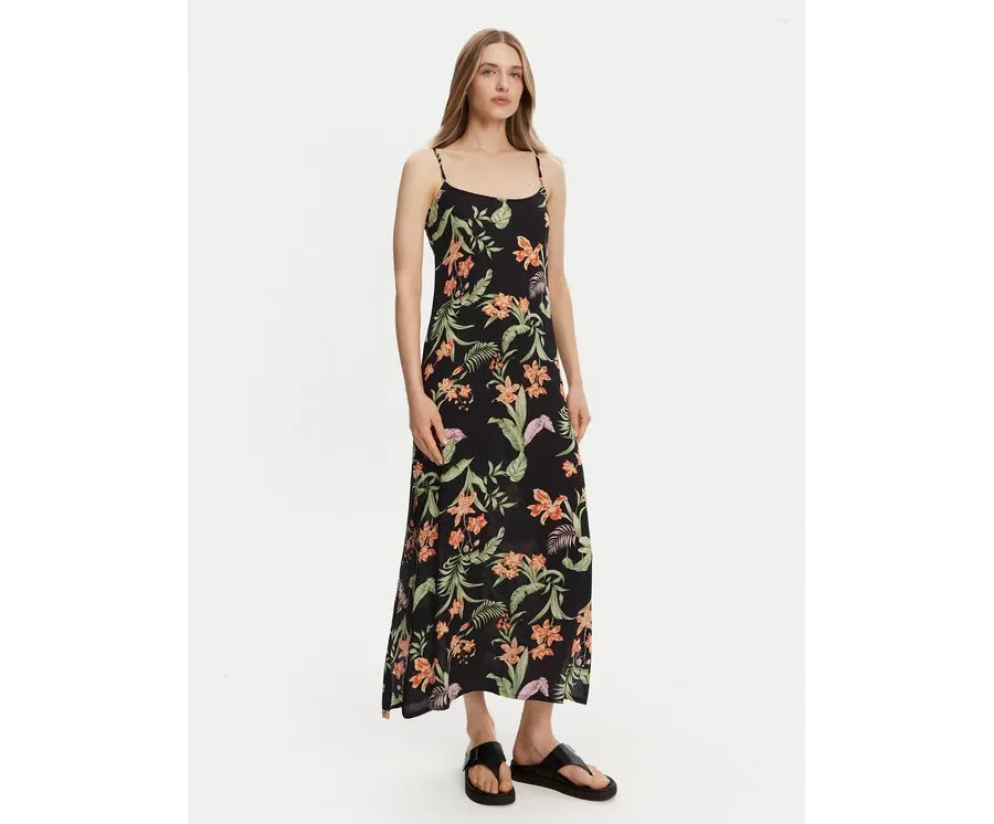 obrazek 1 Roxy Sukienka letnia ERJWD03885 Czarny Regular Fit