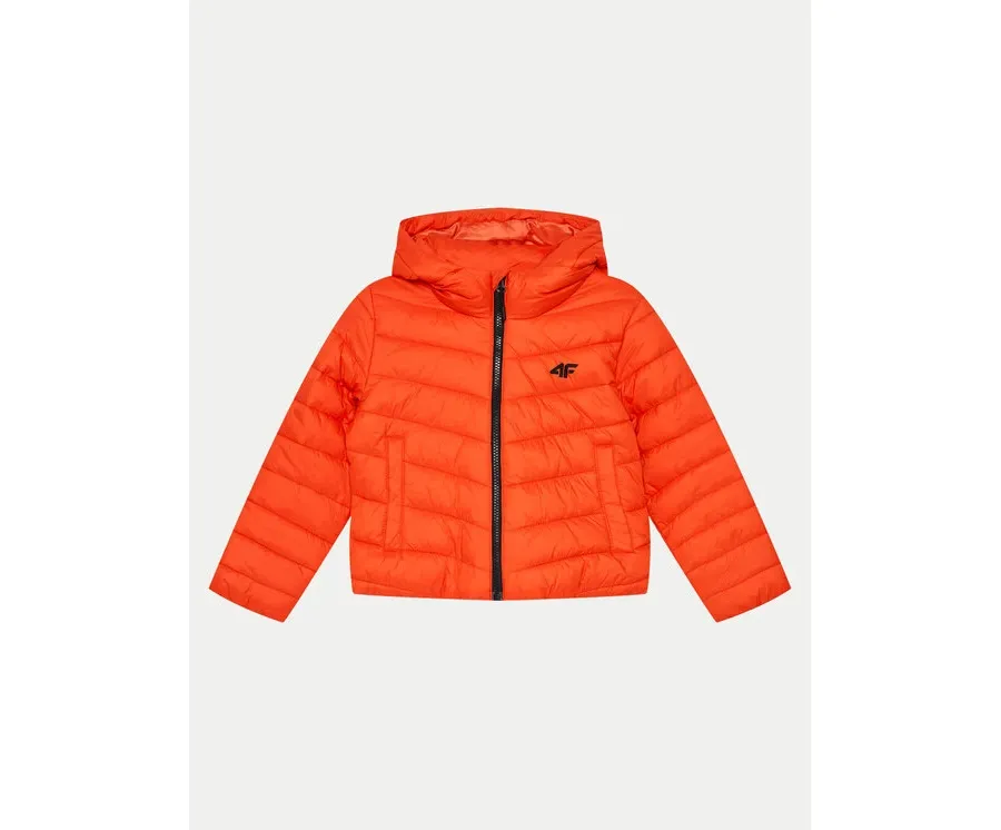 obrazek 1 4F Kurtka zimowa 4FJWAW24TDJAM460 Pomarańczowy Regular Fit