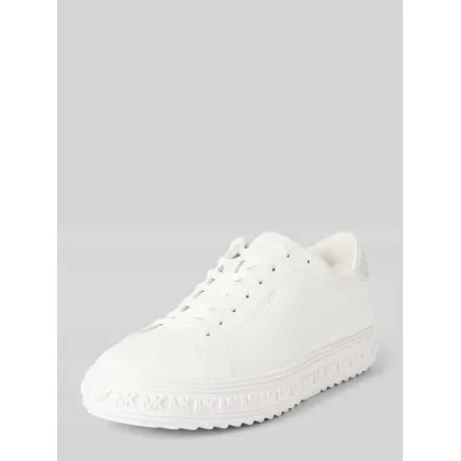 Zdjęcie Sneakersy skórzane z obszyciem ozdobnymi kamieniami model ‘Grove Lace Up’