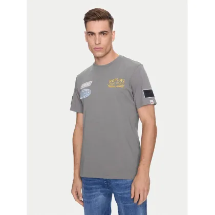 Zdjęcie Replay T-Shirt M6928 .000.23608P Szary Regular Fit REPLAY