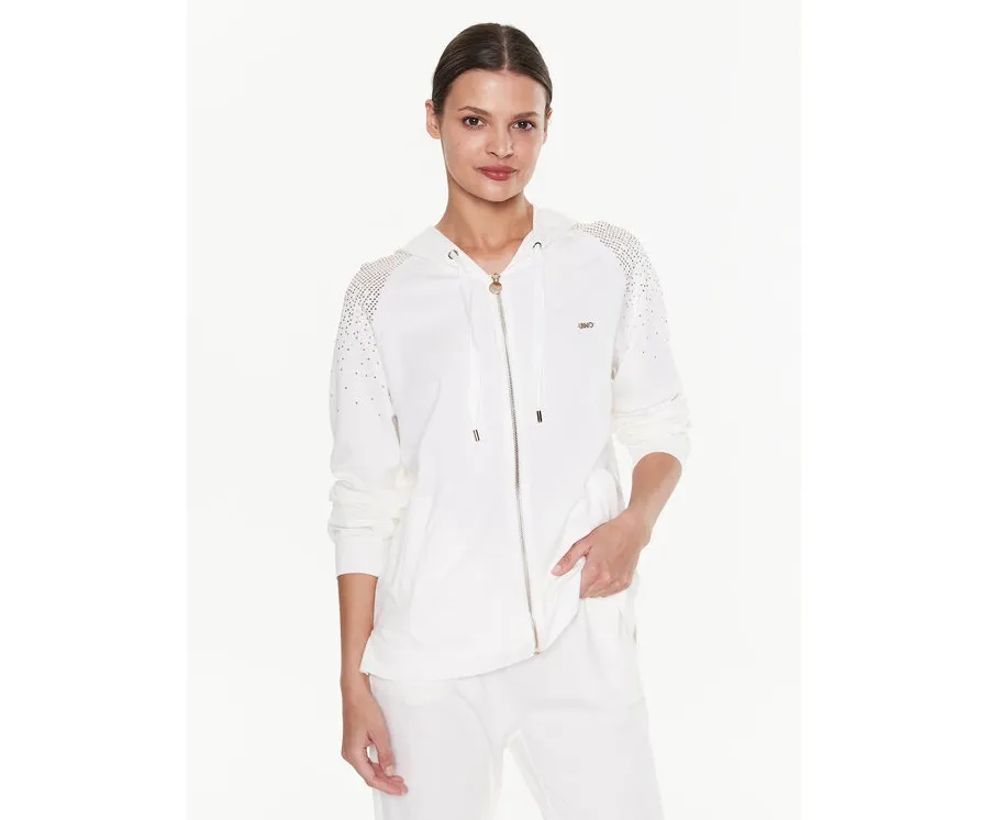 obrazek 1 Liu Jo Sport Bluza TA3212 J5942 Écru Regular Fit