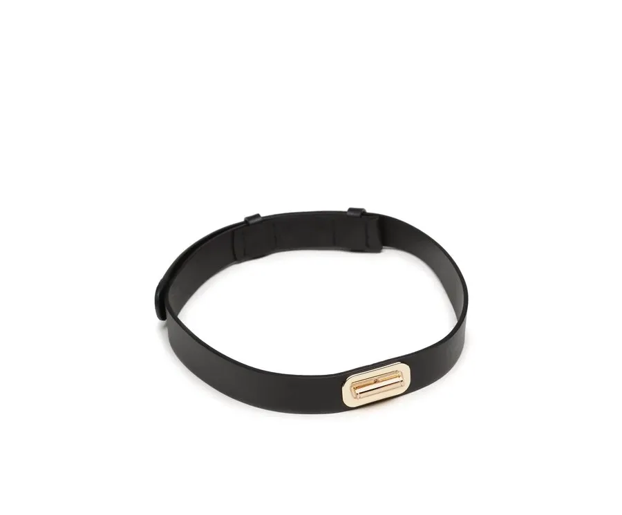 obrazek 1 Tommy Hilfiger Pasek na talię Turnlock 2.5 AW0AW14723 Czarny
