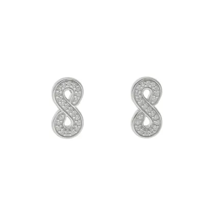 Zdjęcie Fossil Kolczyki Sterling JFS00634040 Srebrny