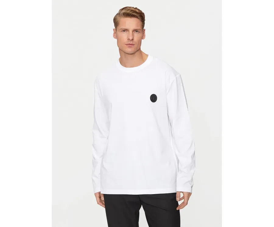 obrazek 1 Just Cavalli Longsleeve 77OAHE10 Biały Regular Fit