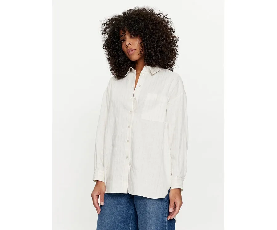 obrazek 1 TWINSET Koszula 241TT2221 Biały Loose Fit