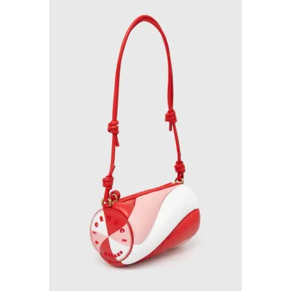 Zdjęcie Fiorucci torebka skórzana Tricolor Leather Mini Mella Bag kolor czerwony U01FPABA002LE04MU01