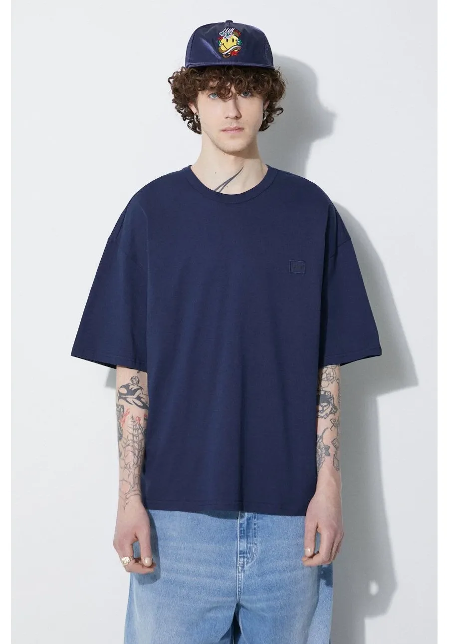 obrazek 1 Alpha Industries t-shirt bawełniany Essentials RL kolor granatowy z aplikacją 146504