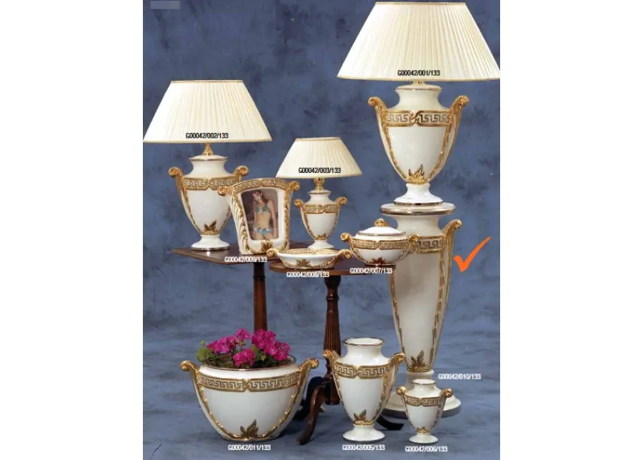 obrazek 1 Ceramiczna biała kolumna do wnętrz