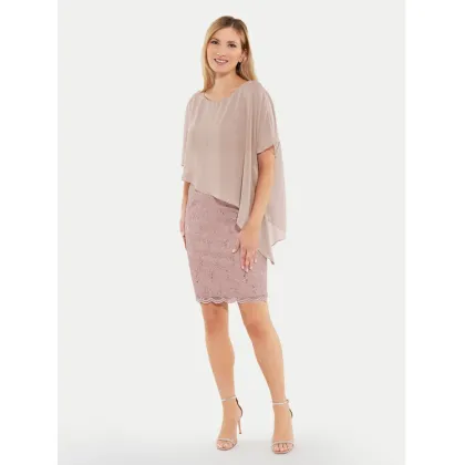 Zdjęcie Swing Sukienka koktajlowa 77760410 Beżowy Regular Fit