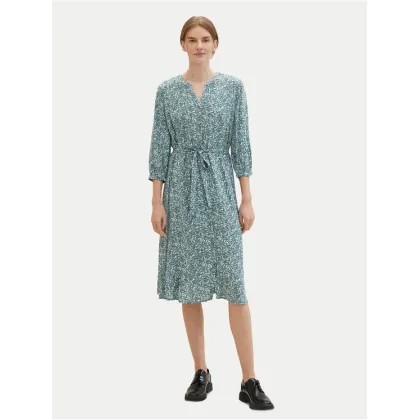 Zdjęcie Tom Tailor Sukienka koszulowa 1041205 Zielony Regular Fit