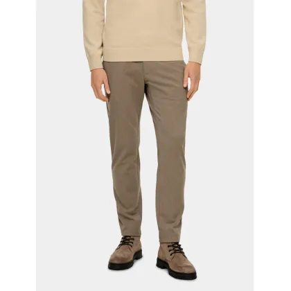 Zdjęcie s.Oliver Spodnie materiałowe 2136177 Brązowy Regular Fit
