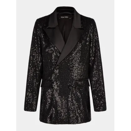 Zdjęcie Marc Aurel Marynarka 3807 7020 73659 Czarny Regular Fit