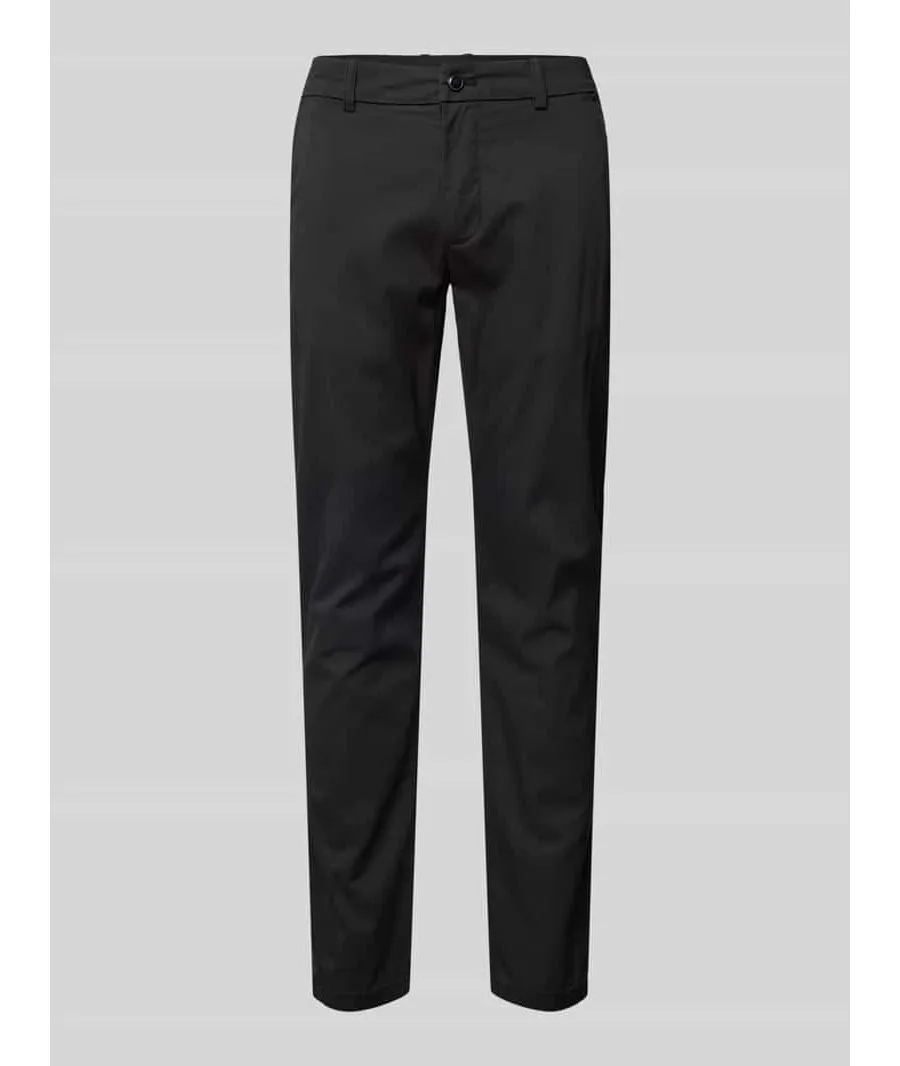 obrazek 1 Lindbergh Chinosy 30-005044 Czarny Slim Fit