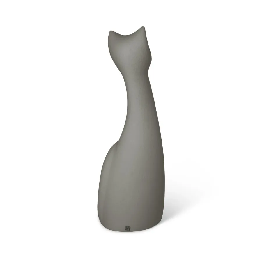 obrazek 9 Włoska ceramiczna figurka w kształcie kota