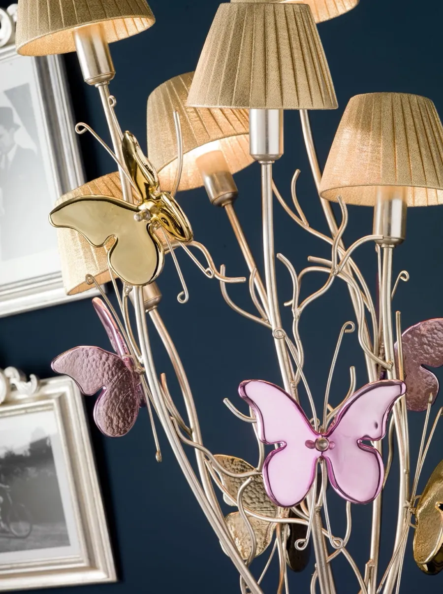 obrazek 2 Dekoracyjna lampa stojąca do salonów - Euro Lamp Art