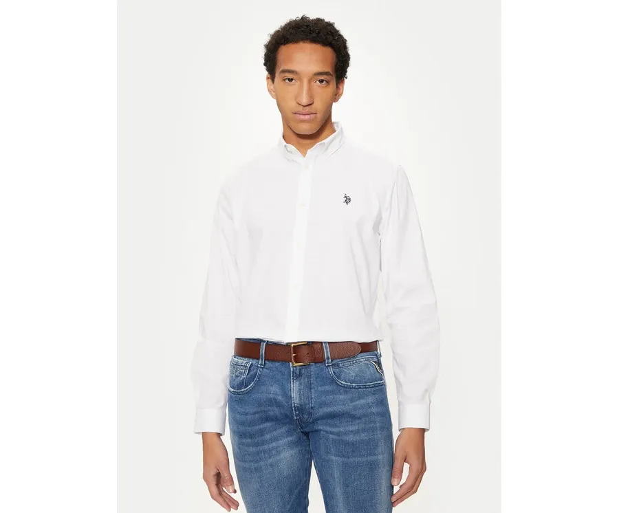 obrazek 1 U.S. Polo Assn. Koszula MUP3249 Biały Slim Fit